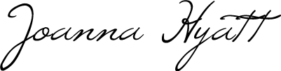 joanna hyatt logo in black